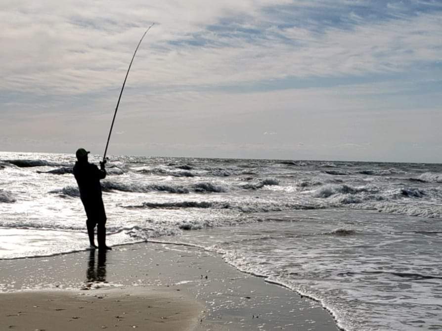Fishing at the Point at Cape Hatteras National Seashore