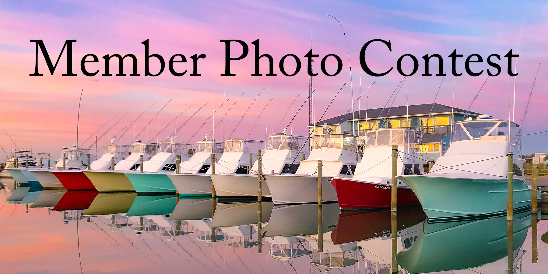 Member Photo Contest winner Hatteras Harbor Marina Fleet