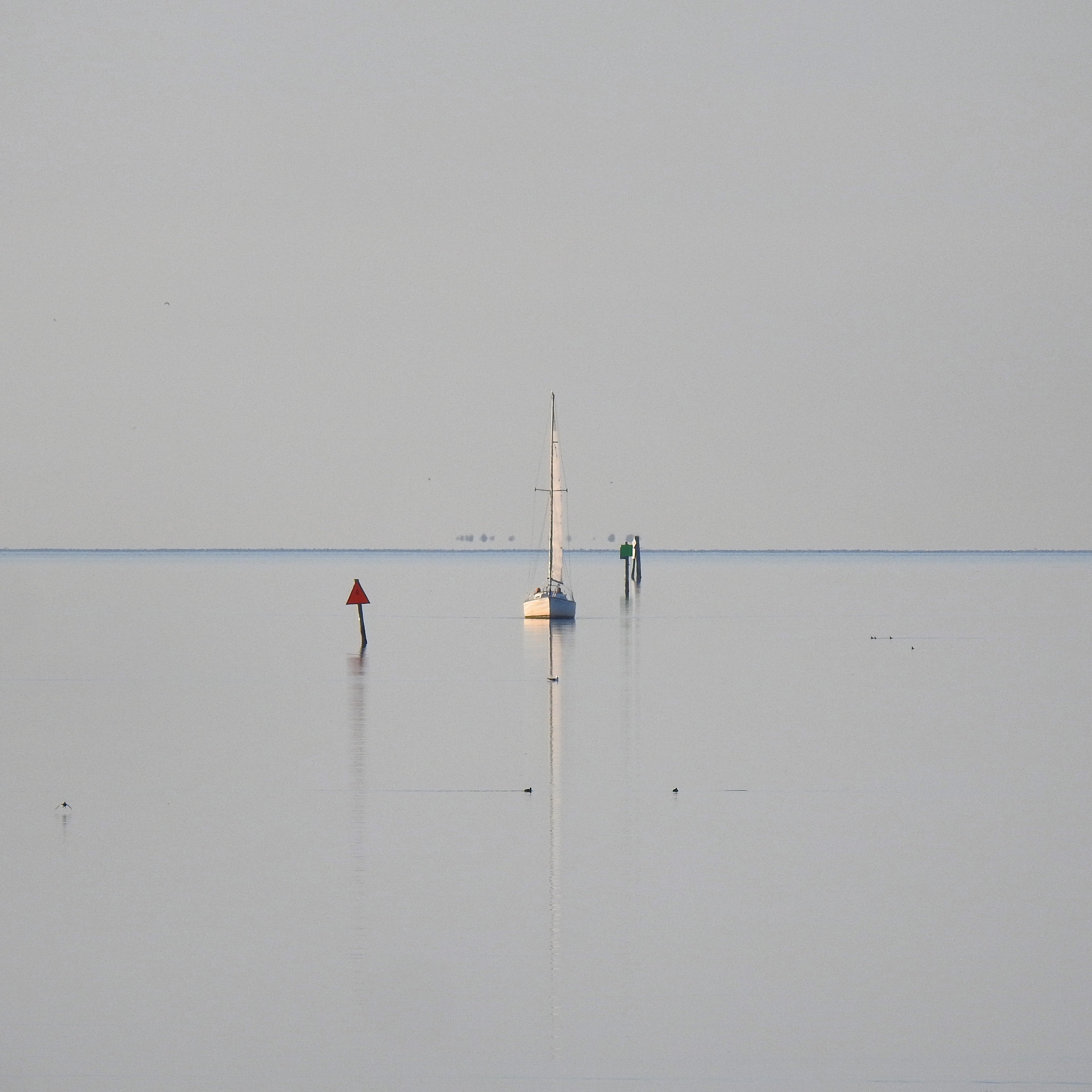 Sailboat in Pamlico Sound