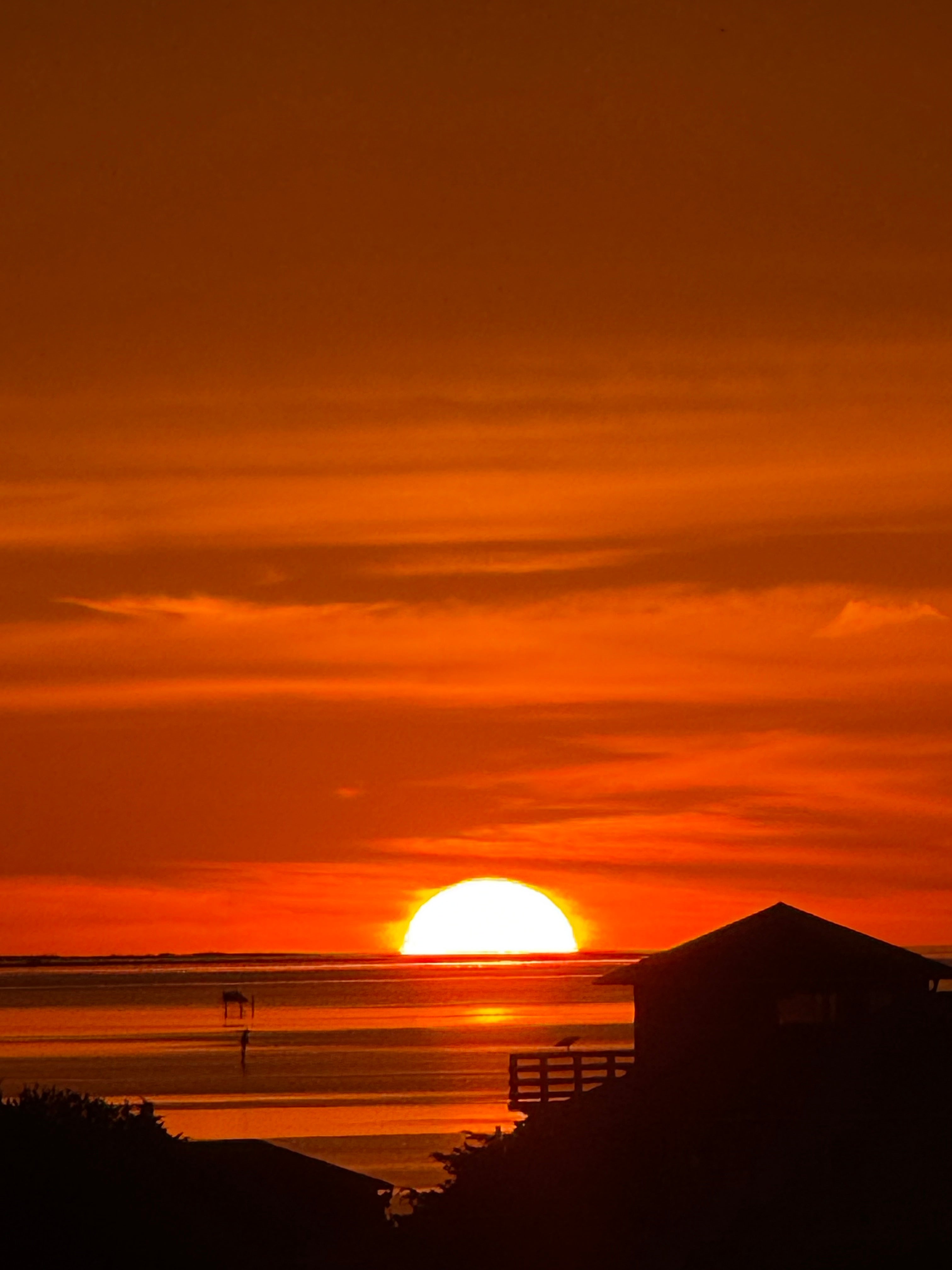 Sunset at Brigands Bay Frisco NC