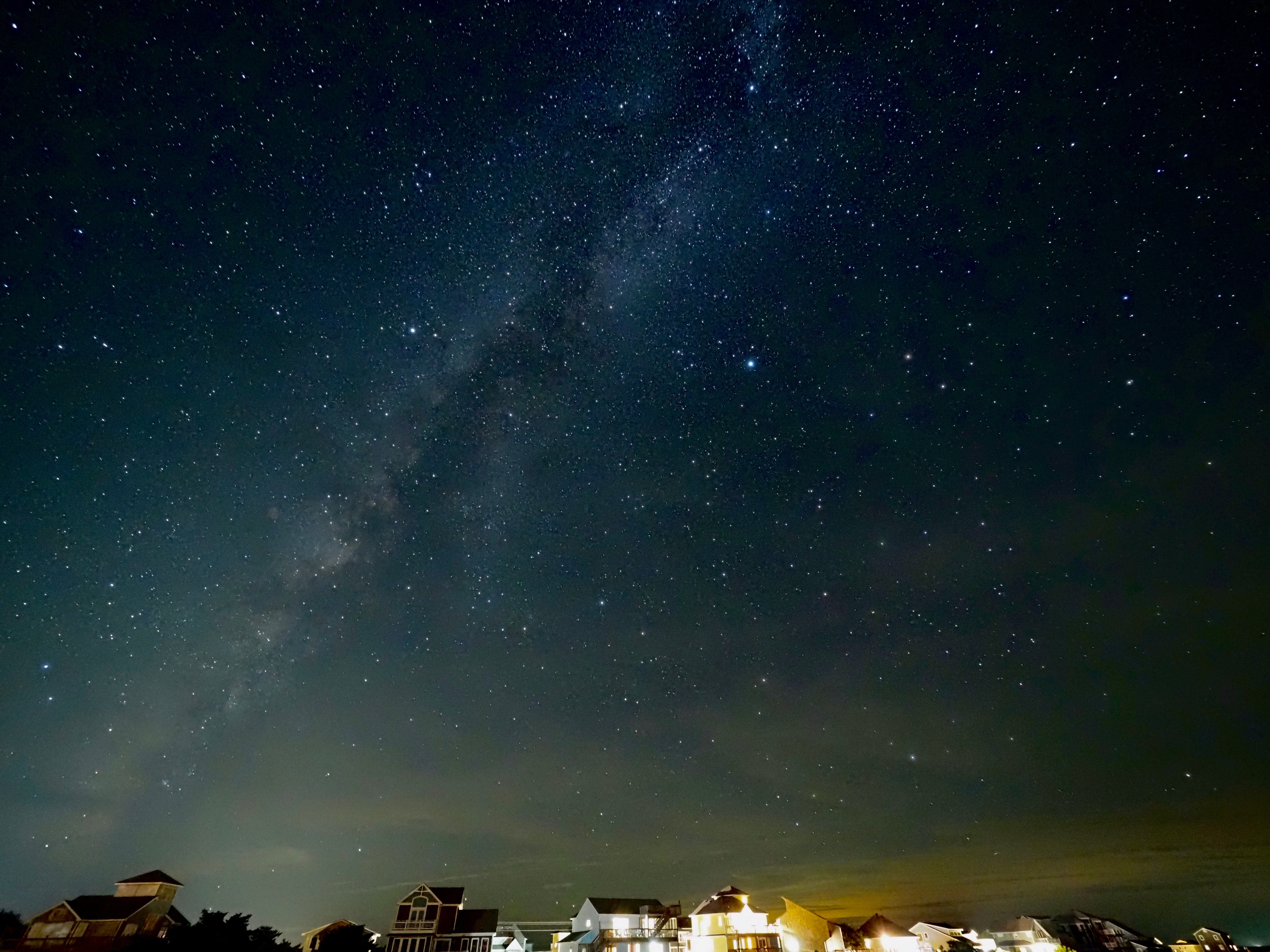 Milky Way stars over Brigands Bay