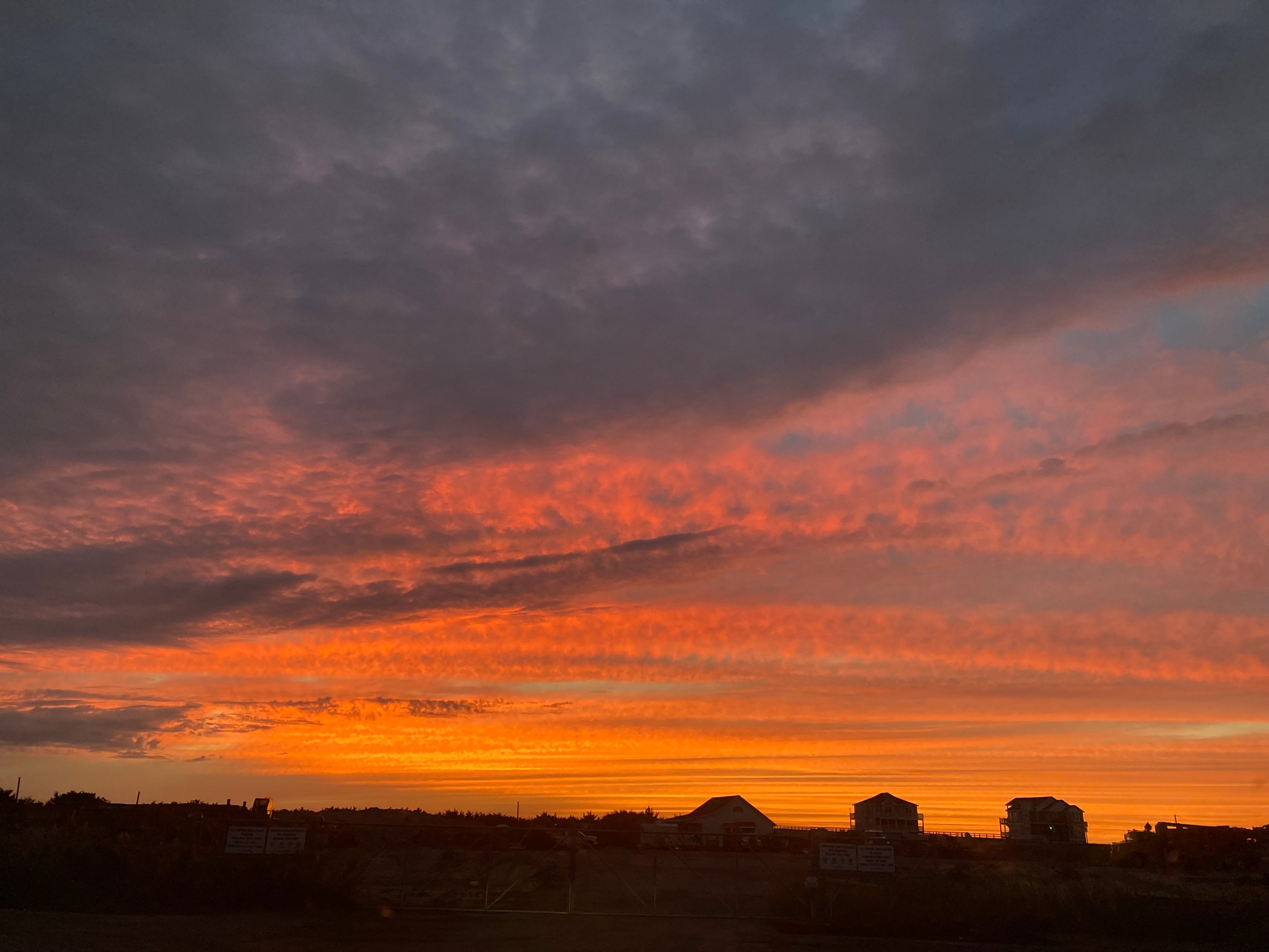 Sunset over Hatteras Island