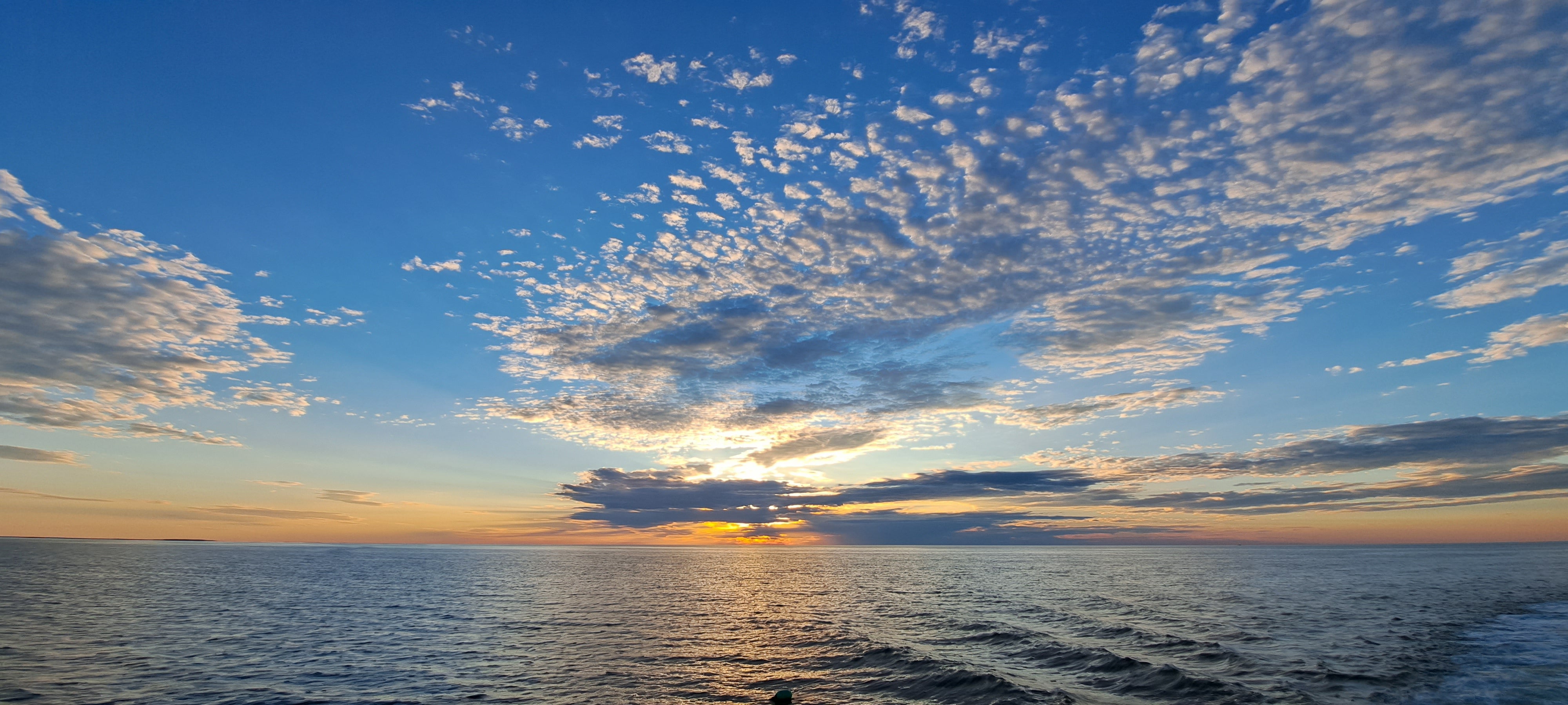 Sunset over the Pamlico Sound Hatteras Island