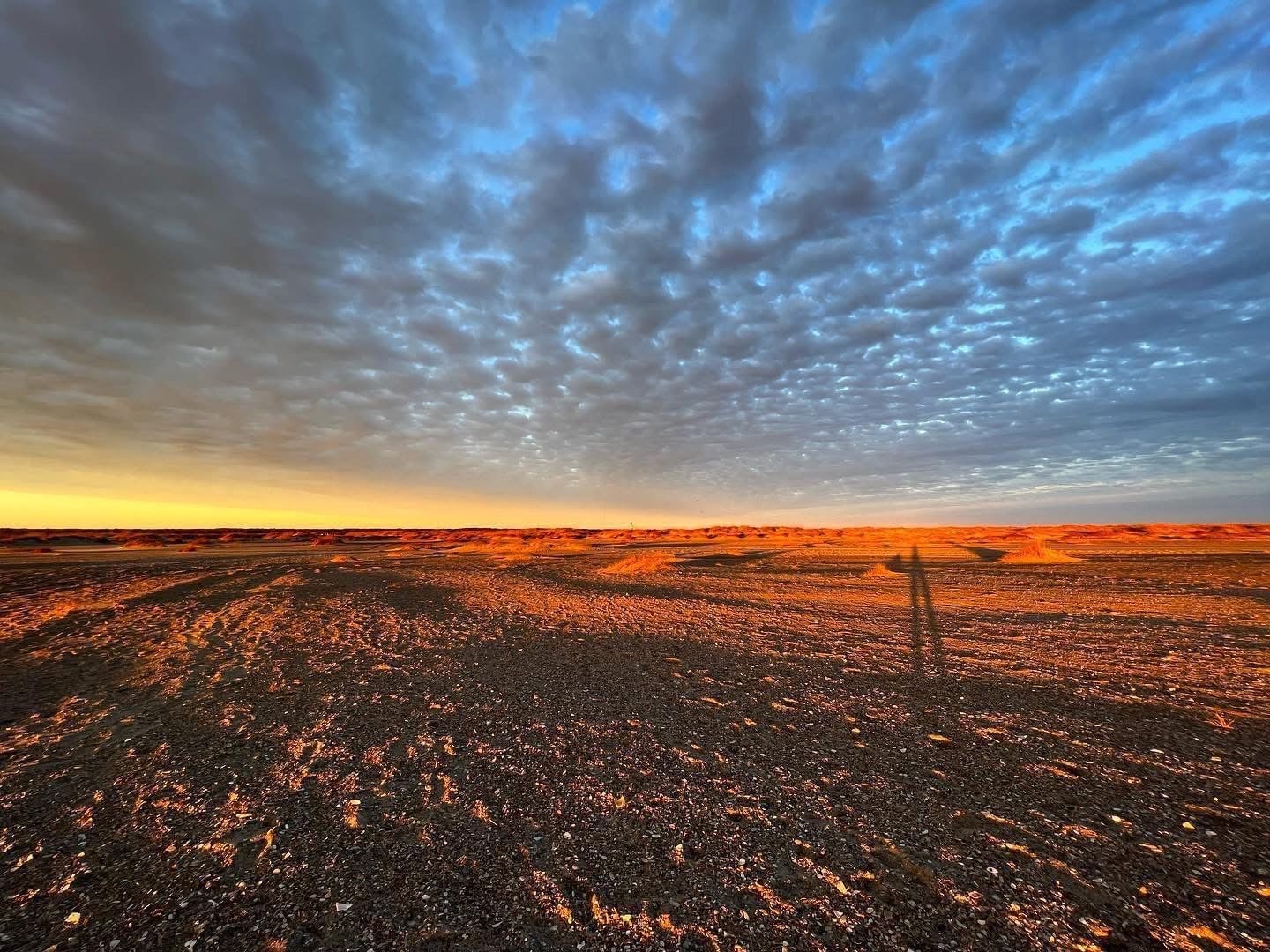 Sunset by Cape Point Campground in Buxton NC