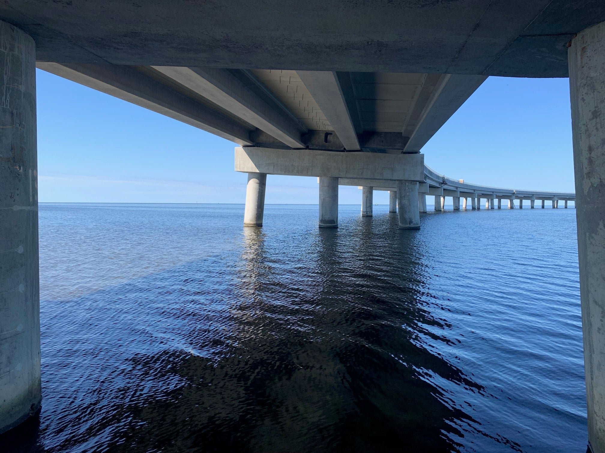 underneath jug handle bridge south end