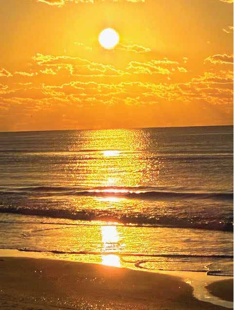 Sunrise over the Atlantic Ocean at Cape Hatteras National Seashore