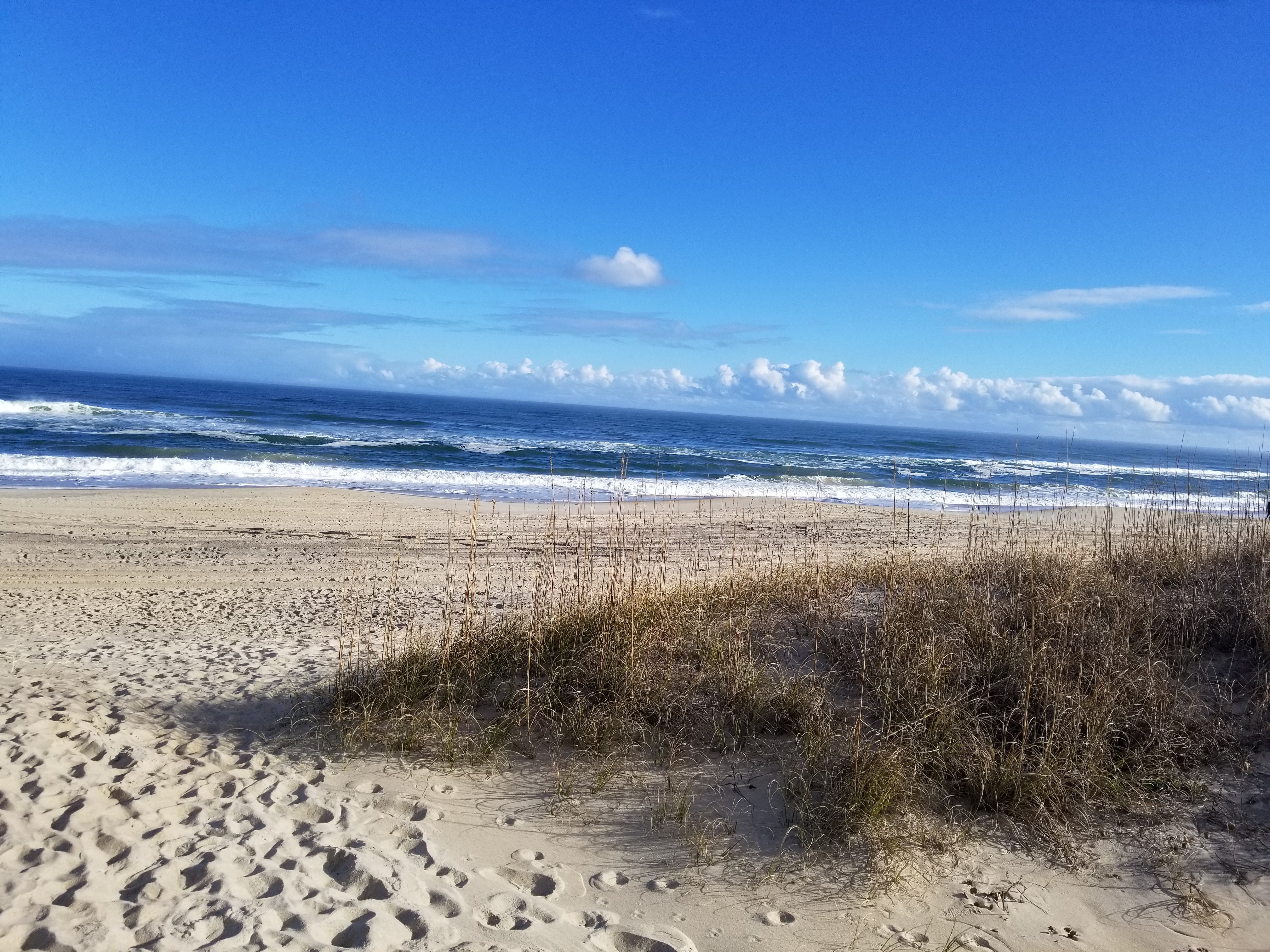 Beach and ocean at Cape Hatteras National Seashore