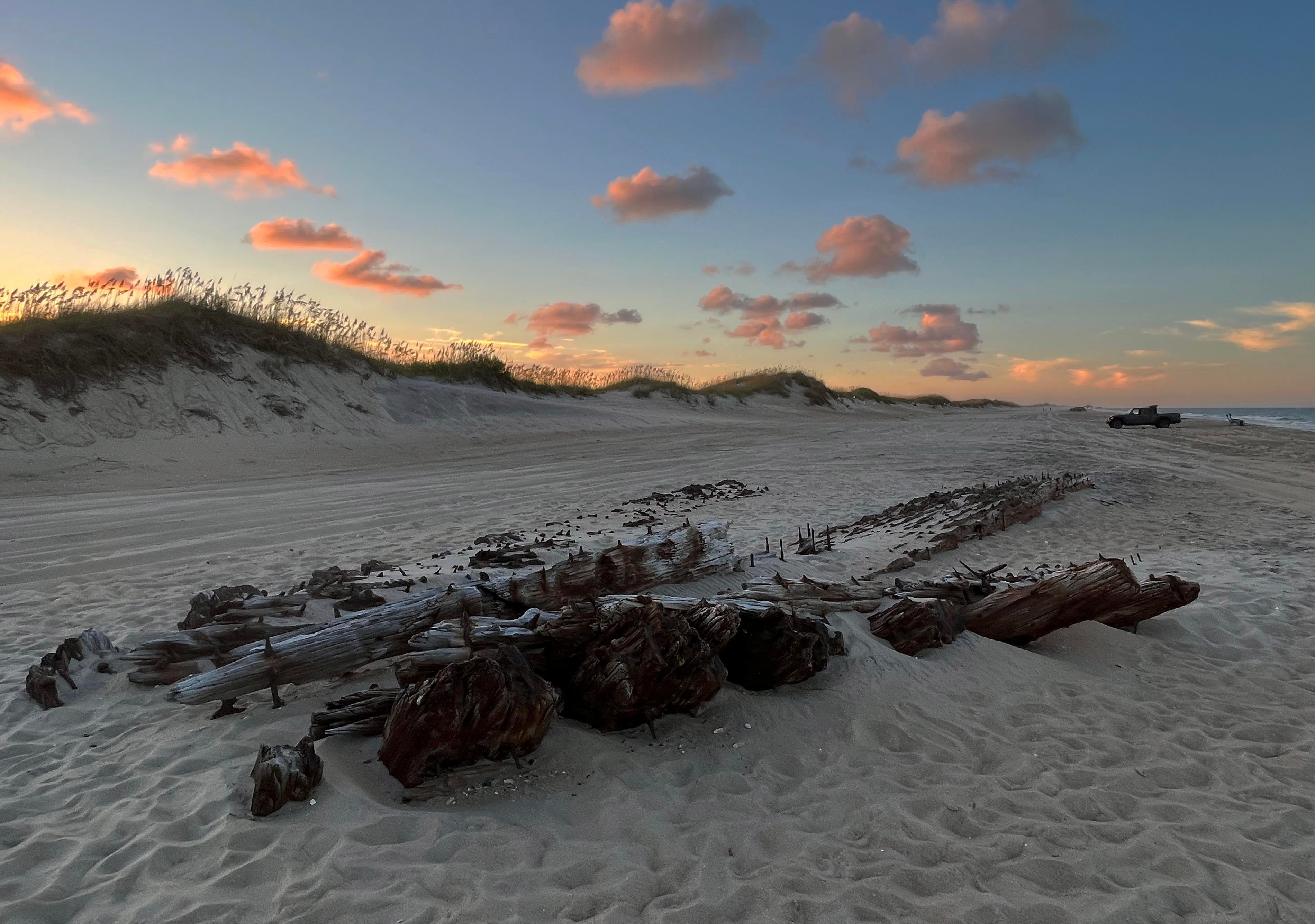 G.A. Kohler Shipwreck at Cape Hatteras National Seashore