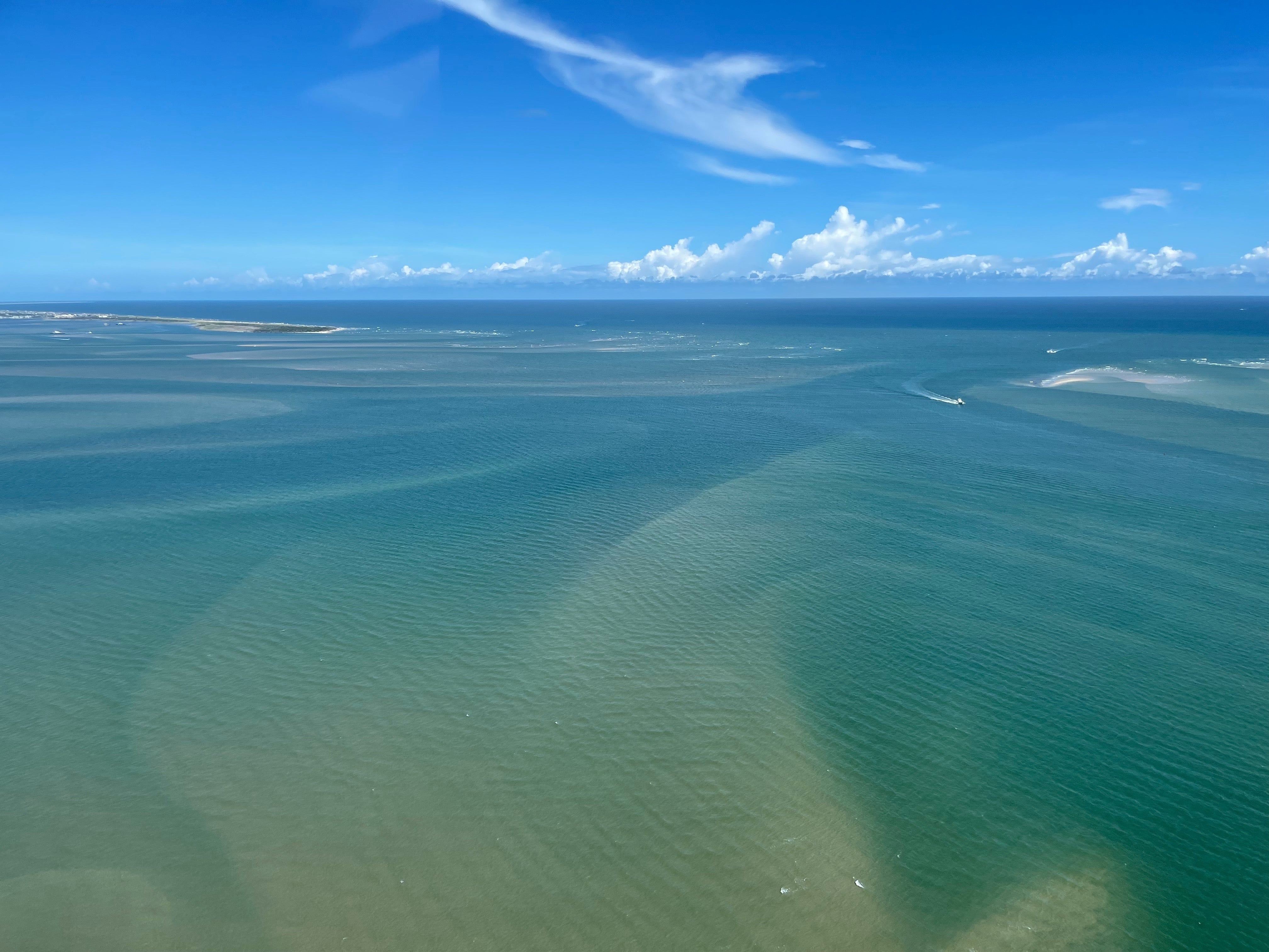 Hatteras Inlet by helicopter
