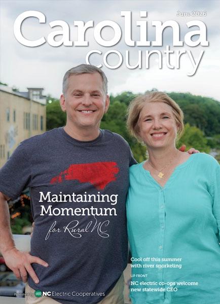 June cover of Carolina Country Governor Josh Stein