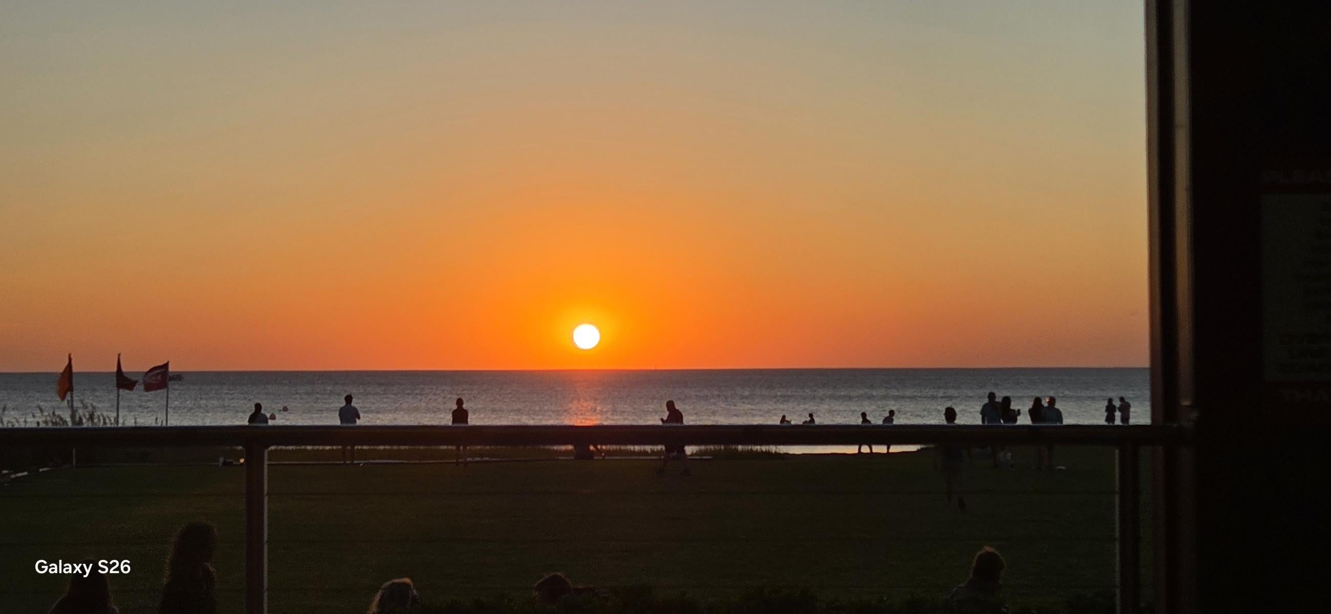 Sunset in Rodanthe NC over Pamlico Sound